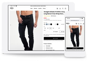 Barbell Apparel Product Display Page Redesign